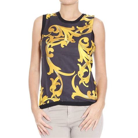 smanicato pelle versace donna|Versace Pre.